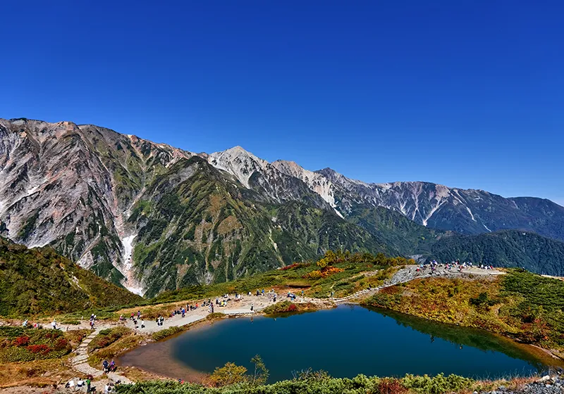 八方池